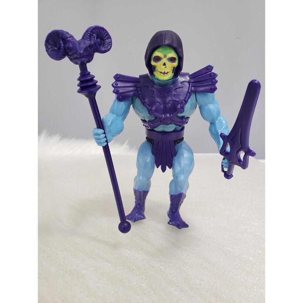 MOTU Masters of the Universe 1981 Skeletor Half-Boot Black Trunk Complete